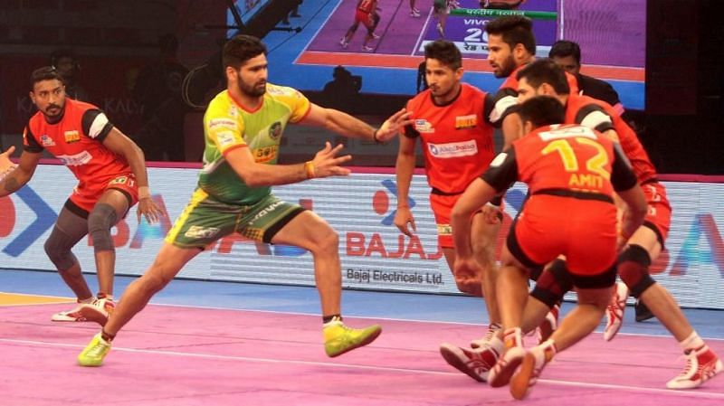 Pardeep Narwal had an off day against the Warriors