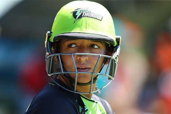 While Harmanpreet Kaur out playing in WBBL&#039;04, Taniya Bhatia is leading the team well.