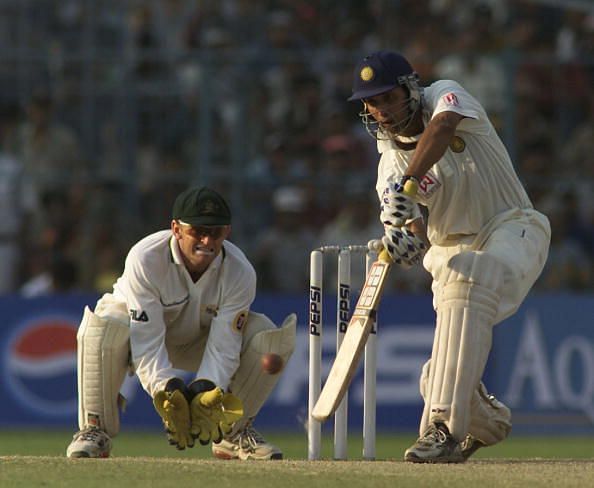 VVS Laxman during the 2001 series against Australia