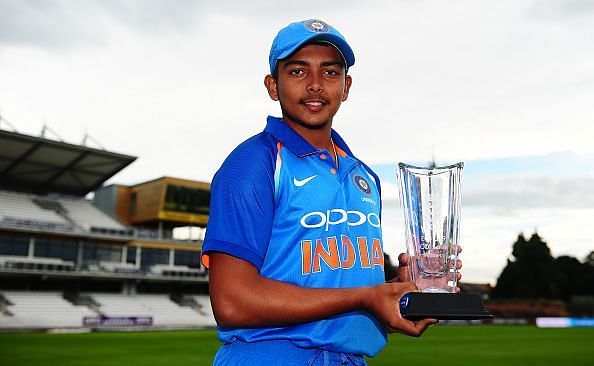 Prithvi Shaw has taken the cricketing world by storm this year