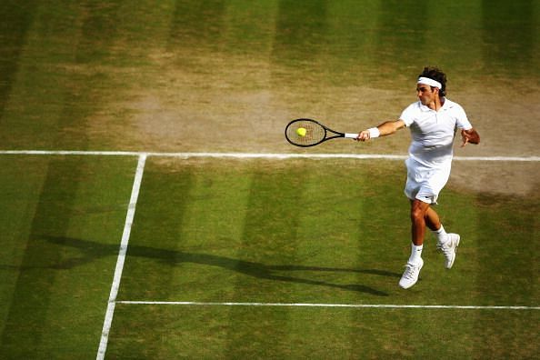 The Roger Federer forehand
