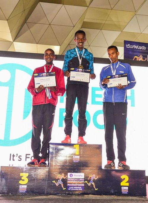 Bengaluru Midnight Marathon: Men's Winners