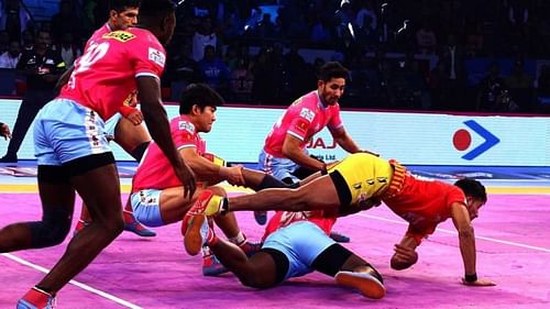 Jaipur Pink Panthers did well in defence in Panchkula