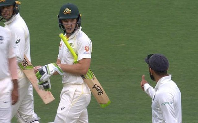 Watch: Virat Kohli and Tim Paine engage in a hilarious banter during the 2nd Test
