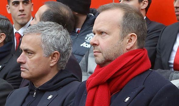 Jose Mourinho and Ed Woodward