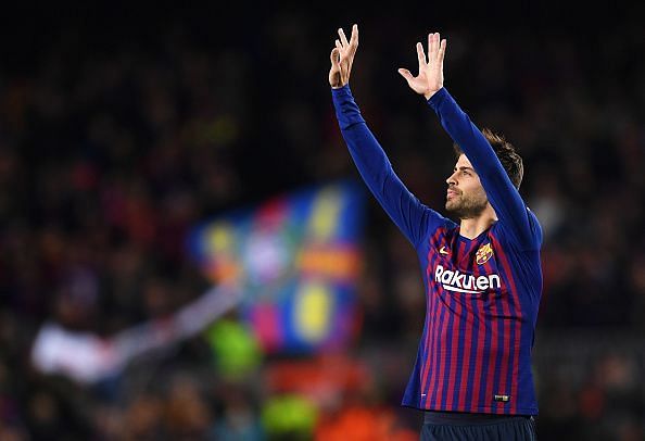 Still one of the very best in the business: Gerard Pique