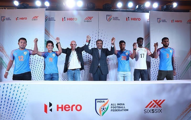 Stephen Constantine and Praful Patel also were a part of the kit launch