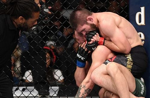 Who could forget Khabib Nurmagomedov's submission of Conor McGregor?