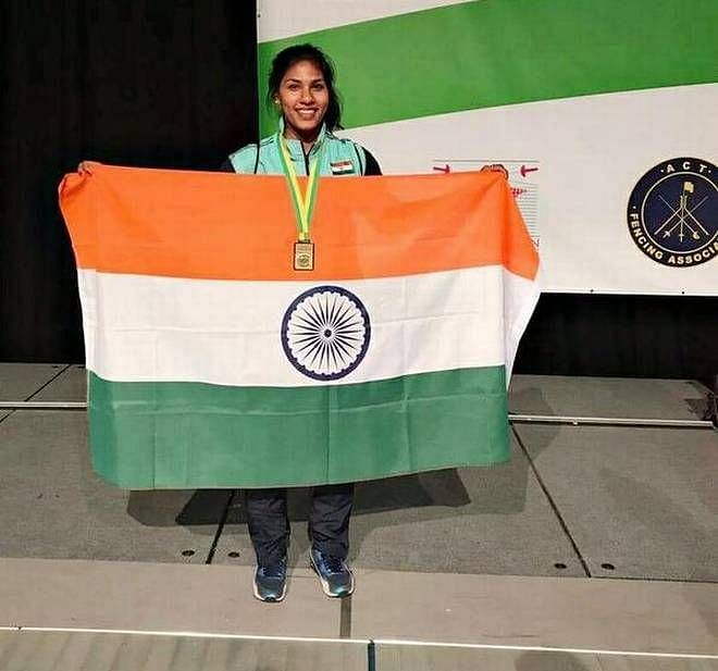 Image result for bhavani devi gold commonwealth championships