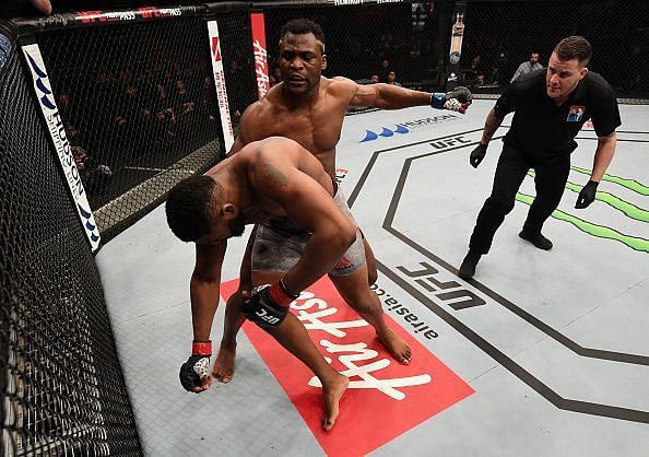 Francis Ngannou might be on his way back up