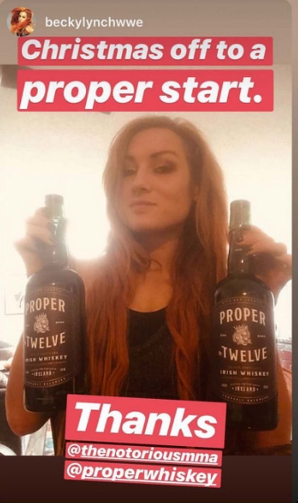 Christmas time came earlier than expected for Irish WWE women&#039;s superstar, Becky Lynch