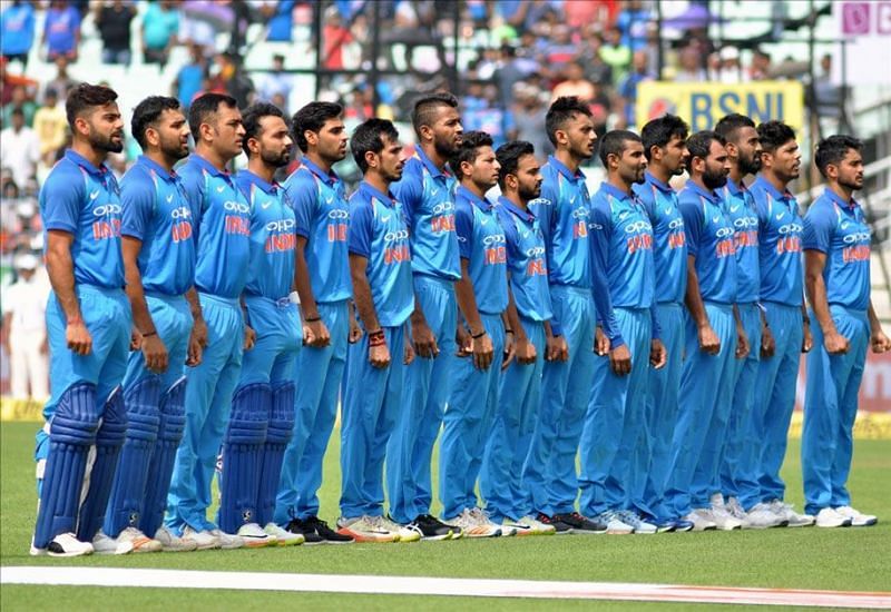 Image result for India National anthem cricket