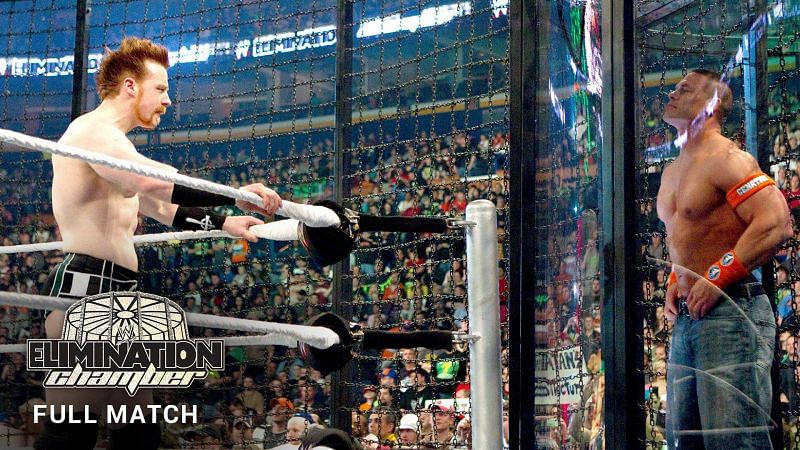 Sheamus was not even involved in the finish of Elimination Chamber 2010.