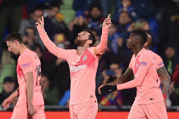 A new year but the same old Lionel Messi. The Argentine starts the year with a goal against Getafe and a spectacular performance.