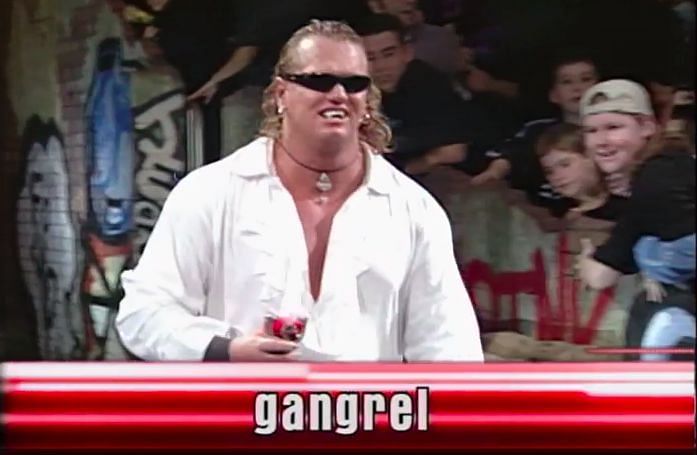 Gangrel on his way to the ring for 2000 Royal Rumble