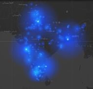 Heatmap during the Thailand vs India game