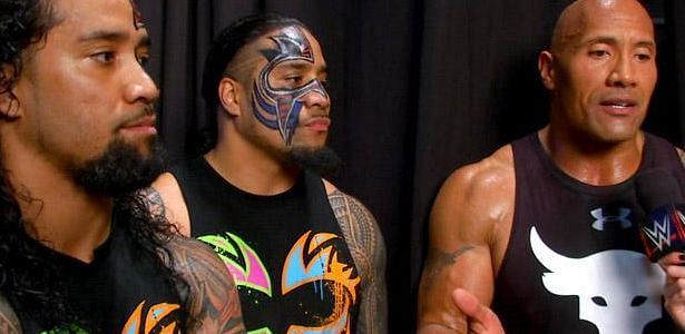The Usos and The Rock are also cousins.