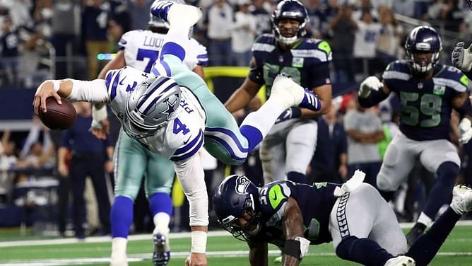 Cowboys edge Seahawks in wild-card game