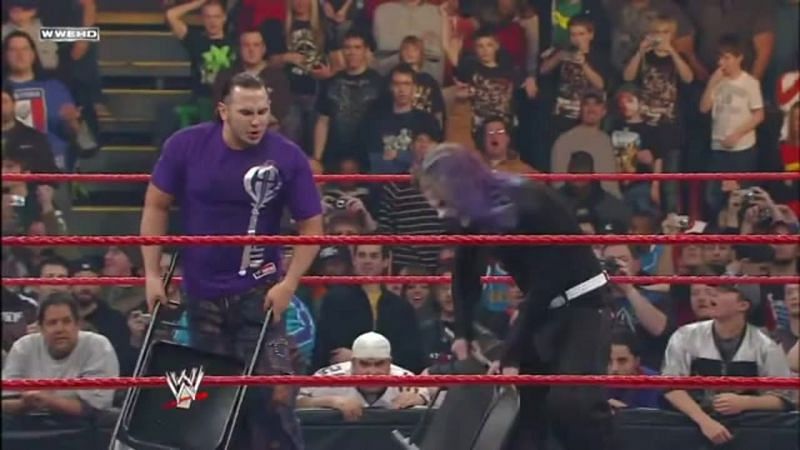 Jeff's attacked would be revealed as big brother Matt at the 2009 Royal Rumble.