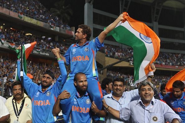 Sachin Tendulkar is the highest run scorer in World Cup history