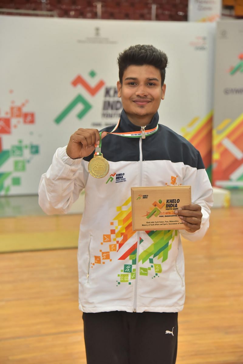 Arik Dey at Khelo India Youth Games