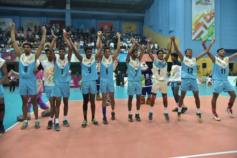Khelo India Youth Games-Boys Under-21 Volleyball champions Kerala