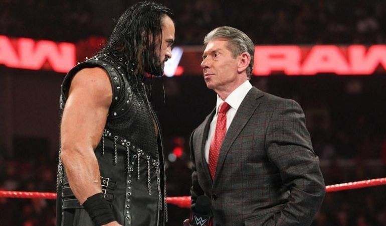 Drew McIntyre and Vince McMahon