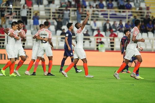 Indian football team thrash Thailand at the AFC Asian Cup. (Courtesy:  AFC Media)