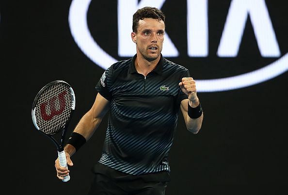 Vamos! An ecstatic moment in Bautista Agut's Australian Open campaign so far