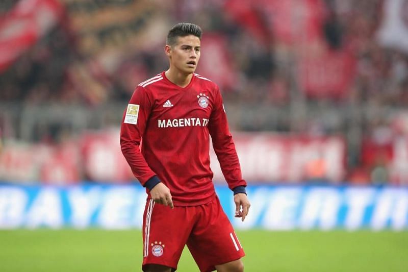 Rodriguez is struggling for form at Bayern Munich.