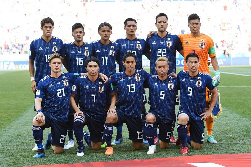 Japan team at the 2018 World Cup