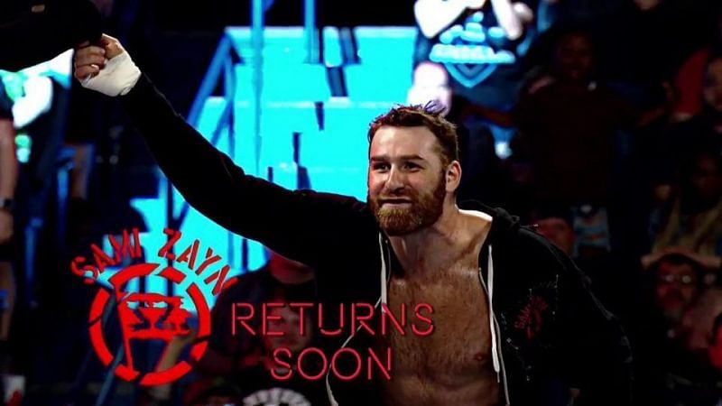 Sami Zayn is returning soon as well