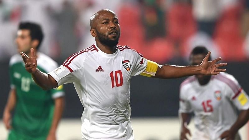 Ismaeil Matar is the most capped player in the UAE side
