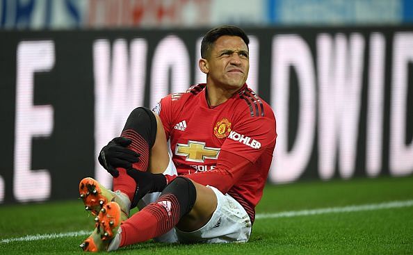 Sanchez&#039;s form has been a real concern for Manchester United this season