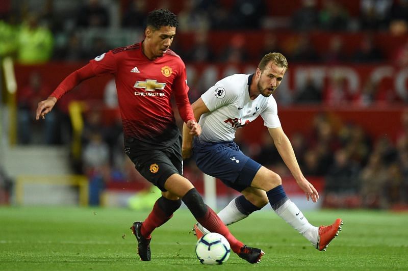 Chris Smalling Against Tottenham earlier this season