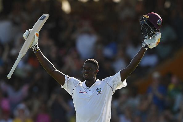 Captain and MVP of the West Indies, Jason Holder.