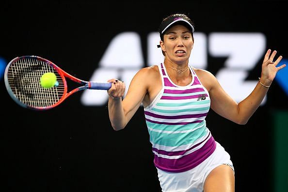 2019 Australian Open - Day 5 - Danielle Collins dispatches off Caroline Garcia