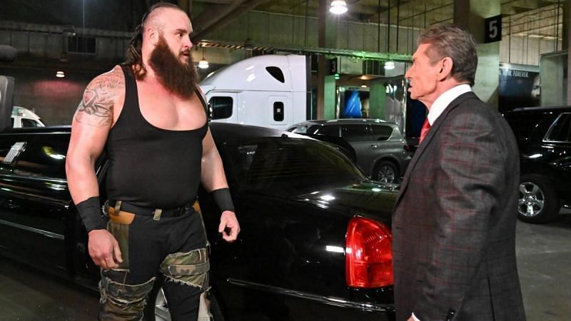 Braun Strowman will no longer face Brock Lesnar at the Royal Rumble