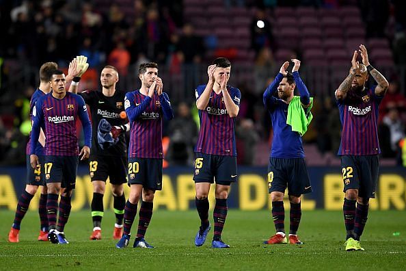 Barca eased to victory