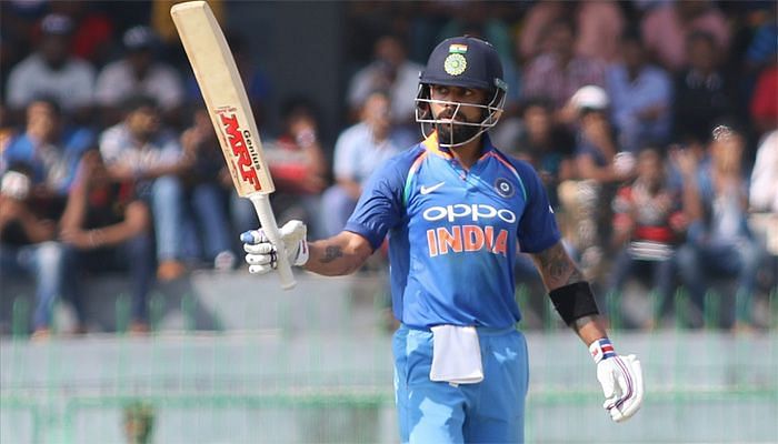 Kohli was the leading ODI run-scorer of 2018