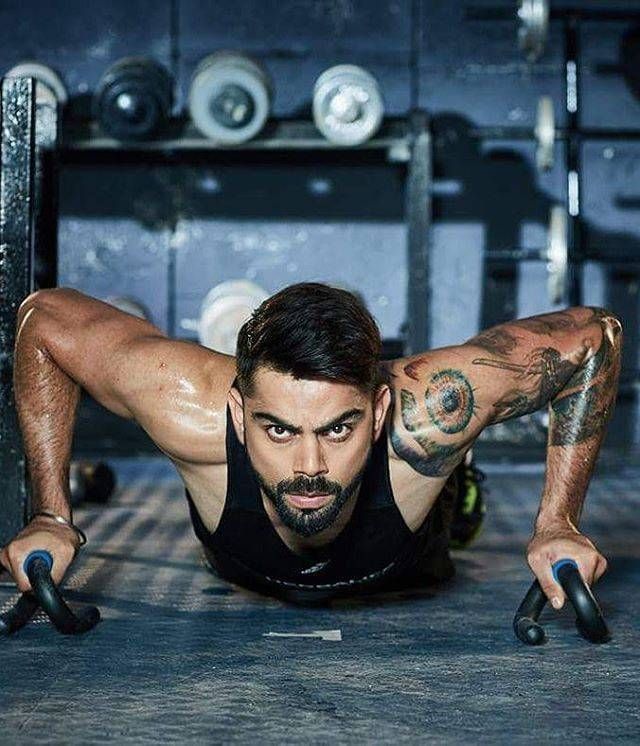 Kohli is a fitness freak himself