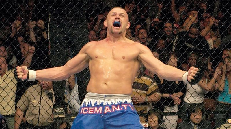 Chuck Liddell: Earned a shot at Randy Couture with victory at UFC 49