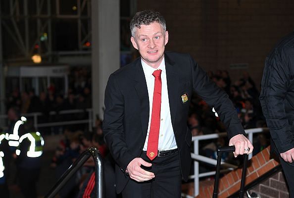 Solskjaer is always all smiles