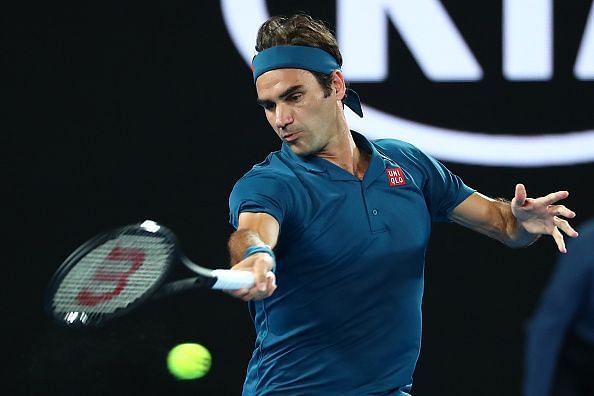 Federer was on cruise control as he eased past Istomin