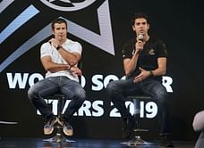 Kaka and Figo in Pakistan to launch World Soccer Stars event
