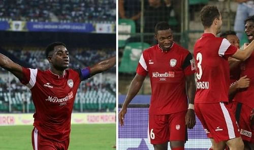 Ogbeche was the saviour for NorthEast United FC (Image Courtesy: ISL)
