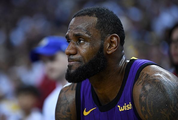 LeBron joined LA Lakers for a free in 2018