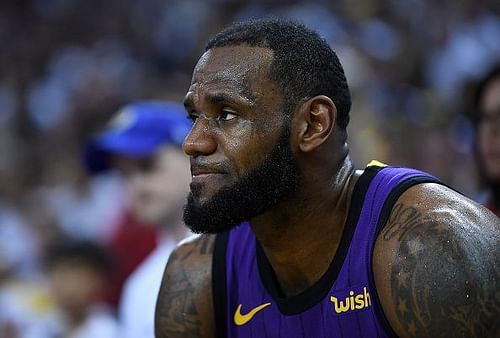 LeBron joined LA Lakers for a free in 2018