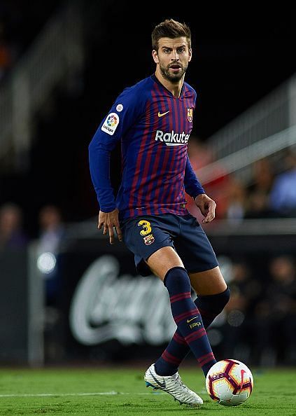 Pique became a prominent part of Barcelona&#039;s defensive line
