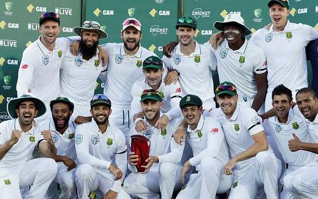 Image result for faf du Plessis wins test series in Australia